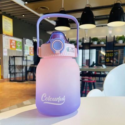 1100 ml/1300 ml bottiglia di bevande creative congelate a prova di perdite personalizzate per sport all'aperto / campeggio