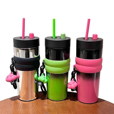 Eco-friendly 710ml Acciaio inossidabile Viaggio Tazza da caffè aspirapolvere Isolato e riutilizzabile