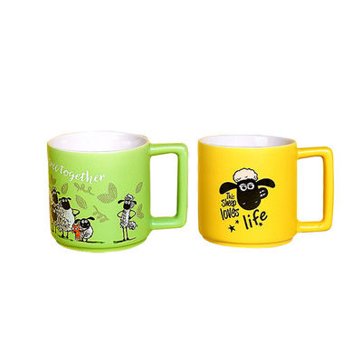 Logo personalizzato Acceptabile Sublimazione Latte Bianco Caffè Moderno Tazze di porcellana di lusso per il ragazzo