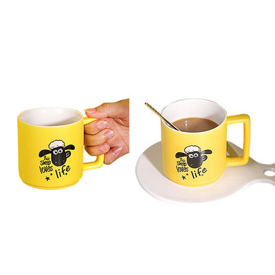 Logo personalizzato Acceptabile Sublimazione Latte Bianco Caffè Moderno Tazze di porcellana di lusso per il ragazzo