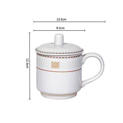 Nuovita' all'ingrosso Tazza ceramica fatta a mano colori chiari Tazza per il nonno con tappo