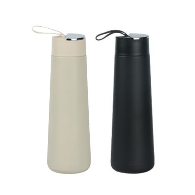 Colorato su misura 304 Acciaio inossidabile Sport portatile 350ml bottiglia d'acqua con manico