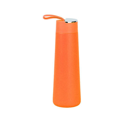 Colorato su misura 304 Acciaio inossidabile Sport portatile 350ml bottiglia d'acqua con manico