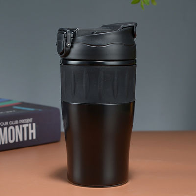 500ml di acciaio inossidabile doppio muro portabile Tumbler con coperchio di paglia per colore personalizzato all' esterno