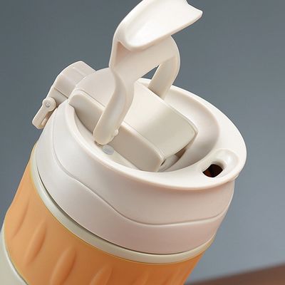 500 ml di doppia parete in acciaio inossidabile, idraulico isolato con capacità di paglia 500 ml