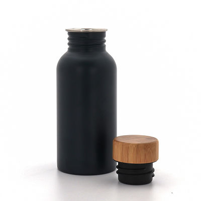 Bottiglia a vuoto con logo personalizzato Bottiglia d'acqua in acciaio inossidabile da 350 ml con design portatile
