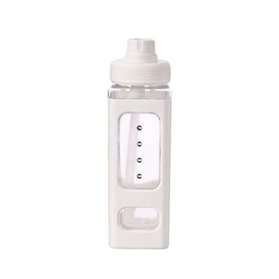 Performance di isolamento termico 700 ml Bottiglia d'acqua quadrata per viaggi e fitness