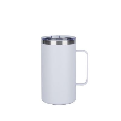 Bocca personalizzata 12oz 20oz doppia parete in acciaio inossidabile aspirapolvere esterno tazza da caffè Tumbler