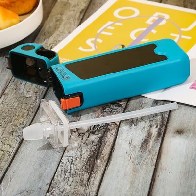 Bottiglia d'acqua di plastica senza BPA di 350 ml con maniglia e timbre Gym Essential