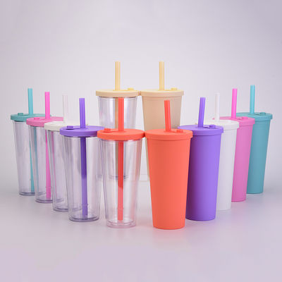 Tazze di plastica riutilizzabili per la casa, ristorante, bar, hotel e matrimoni