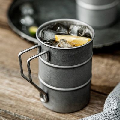 Tazza di caffè vintage personalizzata da 380 ml per viaggiare, campeggiare e gustare le tue bevande preferite