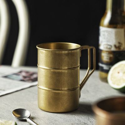 Tazza di caffè vintage personalizzata da 380 ml per viaggiare, campeggiare e gustare le tue bevande preferite
