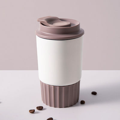 Tazza di caffè riutilizzabile in acciaio inossidabile isolato per viaggi e spostamenti comodi