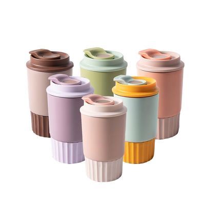 350 ml Bottiglia da viaggio portatile Tazzina in acciaio inossidabile a vuoto con tazza riutilizzabile isolata