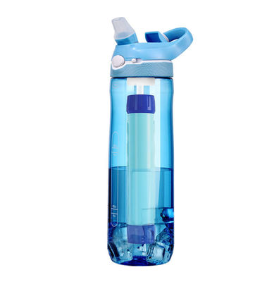 183 g Bottiglia di acqua di Tritano di plastica senza BPA 750 ml per frullato di proteine per fitness