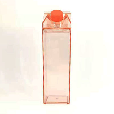 Bottiglia d'acqua trasparente di 500 ml di plastica impermeabile per uso esterno