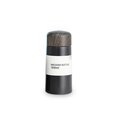 OEM/ODM accettabile Mini Casual Water Cup con coperchio di legno e materiale in acciaio inossidabile