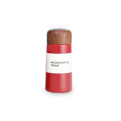 OEM/ODM accettabile Mini Casual Water Cup con coperchio di legno e materiale in acciaio inossidabile