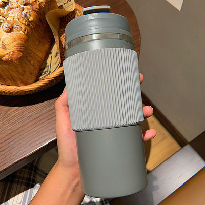 Portatile antiperdite 450ml Caffettiere Custom Logo Acciaio inossidabile