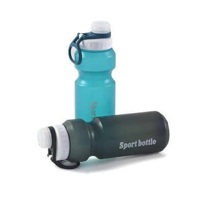 Bottiglia d'acqua di plastica trasparente a 500 ml impermeabile con logo personalizzato e materiale privo di BPA