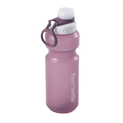 Bottiglia d'acqua di plastica trasparente a 500 ml impermeabile con logo personalizzato e materiale privo di BPA