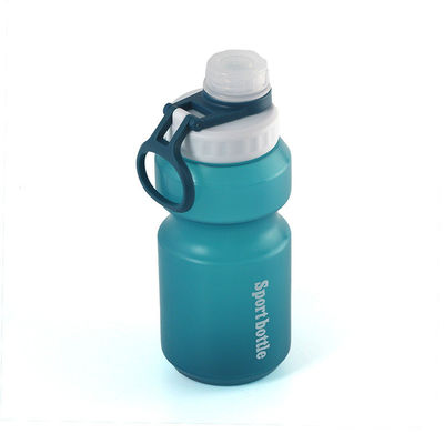 Bottiglia d'acqua di plastica trasparente a 500 ml impermeabile con logo personalizzato e materiale privo di BPA