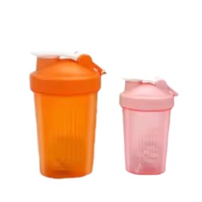 Shaker da 400 ml con palla d'acciaio per il consumo diretto Bottiglia di acqua portatile per il design moderno