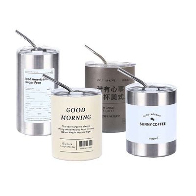 Stocked Hiking 320ml 600ml Bevande termali Modern Double Wall Vacuum Travel Tumbler Cup