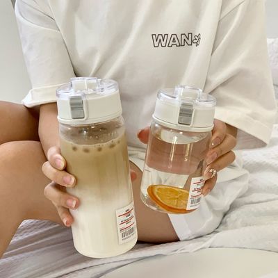Alto livello di aspetto Plastico Bambini Portatile Studente resistente alle gocce Scuola speciale Handy Cup Sport Bottiglia d'acqua di plastica
