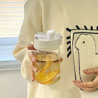 Alto livello di aspetto Plastico Bambini Portatile Studente resistente alle gocce Scuola speciale Handy Cup Sport Bottiglia d'acqua di plastica