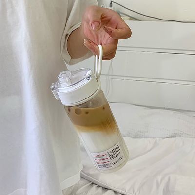 Alto livello di aspetto Plastico Bambini Portatile Studente resistente alle gocce Scuola speciale Handy Cup Sport Bottiglia d'acqua di plastica