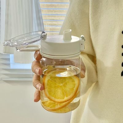 Tazza di viaggio trasparente Acrilico Bambini Bottiglie d'acqua Alta capacità e materiale ecologico