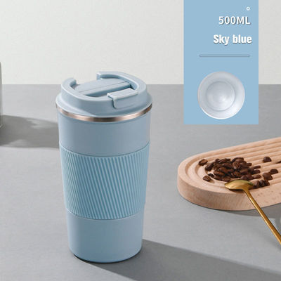 380 ml/510 ml 304 Acciaio inossidabile Termos a doppia parete Isolato da vuoto Tazza da caffè da viaggio