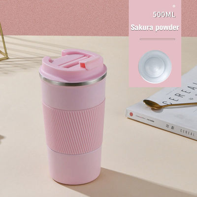 380 ml/510 ml 304 Acciaio inossidabile Termos a doppia parete Isolato da vuoto Tazza da caffè da viaggio