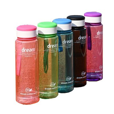 Logo personalizzato 1L Time Marker Eco Friendly Bpa Free Gym Sport Bottiglia d'acqua in plastica in PET