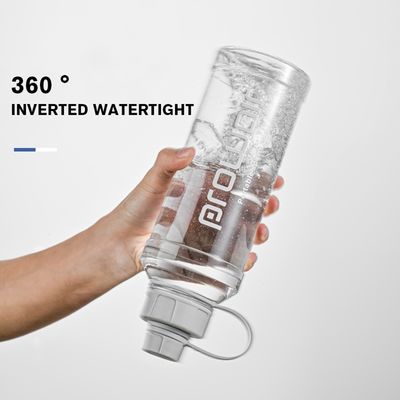 Tazza trasparente 1000 ml Bottiglie di acqua potabile ecologiche
