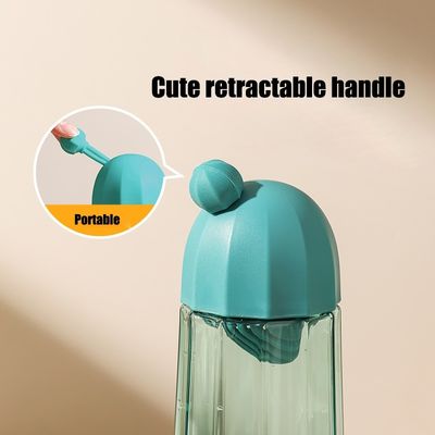 Bottiglia d'acqua di plastica a manico telescopico con filtro del tè per i bisogni di idratazione dei bambini
