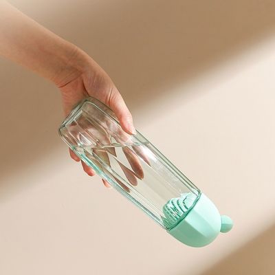 Bottiglia d'acqua di plastica a manico telescopico con filtro del tè per i bisogni di idratazione dei bambini