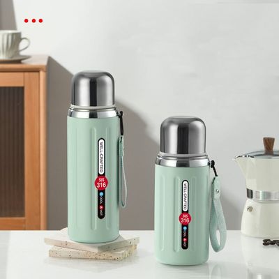 600ml/800ml Flasche aspiratrici in acciaio inossidabile accettabile OEM/ODM per bicicletta da palestra di viaggio