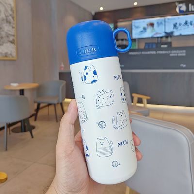 Flasche di vuoto a colori personalizzate 500 ml di Acciaio Inossidabile Tazza Termo Isolata con Capo