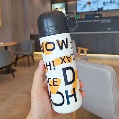 Flasche di vuoto a colori personalizzate 500 ml di Acciaio Inossidabile Tazza Termo Isolata con Capo