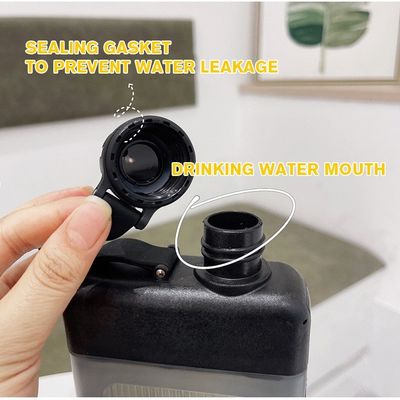 Bottiglia d'acqua di plastica senza BPA da 450 ml ideale per sport e attività all'aria aperta