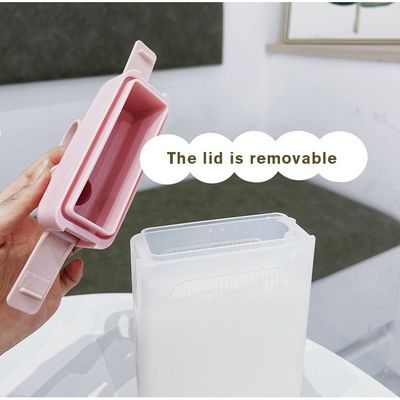 Bottiglia d'acqua quadrata portatile per bevande dirette 450 ml per viaggi all'aperto