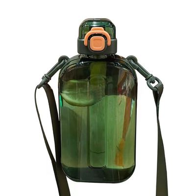 Logo personalizzato Bottiglie d'acqua trasparenti quadrate da 750 ml per palestra sportiva