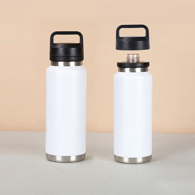 Proiettile impermeabile 18oz 26oz 36oz Acciaio inossidabile Bottiglia d'acqua doppia parete Aspirapolvere Isolato Bambini Boccetta a bocca larga con coperchio portatile