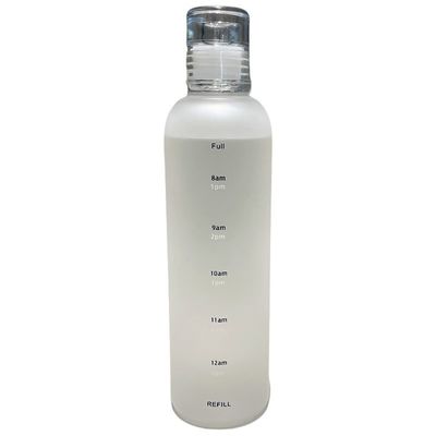 500 ml di bottiglia d'acqua di plastica con tappo e coperchio per viaggi sportivi in campeggio