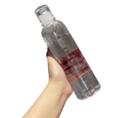 Con rivestimento anticorrosione, bottiglia d'acqua di plastica per palestra, sport all'aperto, priva di BPA
