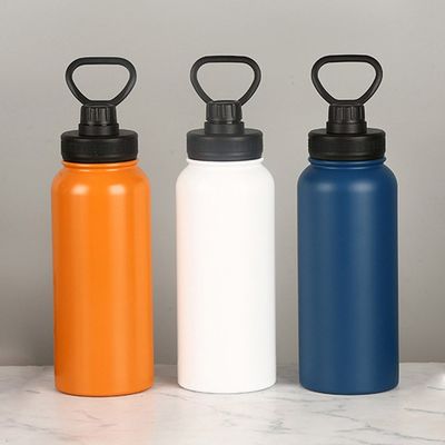 Bottiglia portatile senza BPA a vuoto a prova di perdite 1L Performance di isolamento termico 12-24 ore