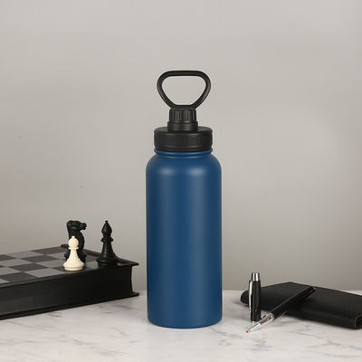 Tazze portatili isolanti per vuoto in acciaio inossidabile 1000 ml di capacità per viaggi all'aria aperta
