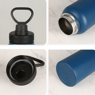 Tazze portatili isolanti per vuoto in acciaio inossidabile 1000 ml di capacità per viaggi all'aria aperta